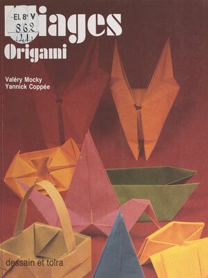 cover image of Pliages, origami